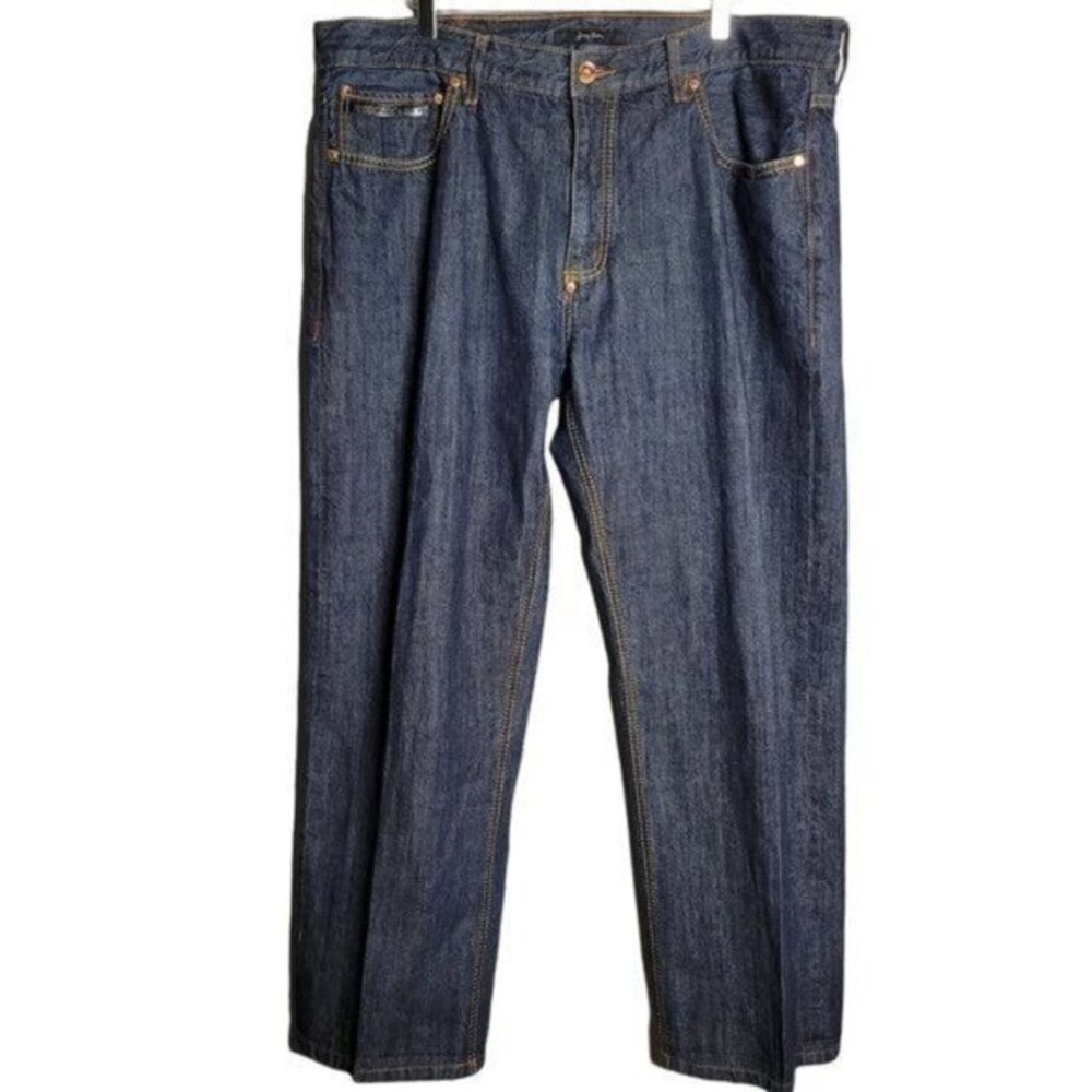 Men's Y2K 2000s Baggy‎ Streetwear Hip Hop Sean John straight jeans blue sz 40
